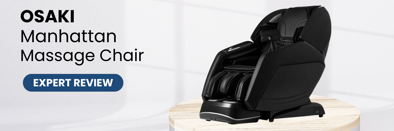 Ideal for anyone seeking both luxury and comfort, the Osaki Manhattan Massage Chair boasts zero-gravity recline and heat therapy, making it perfect for relieving stress and muscle tension