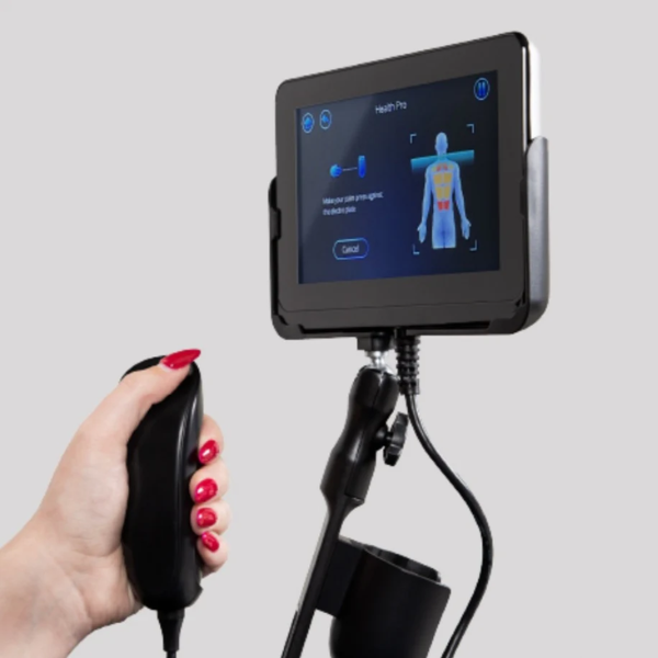 The Op-Xrest can detect tension in the torso and will use that information to create a specialized massage program for you.