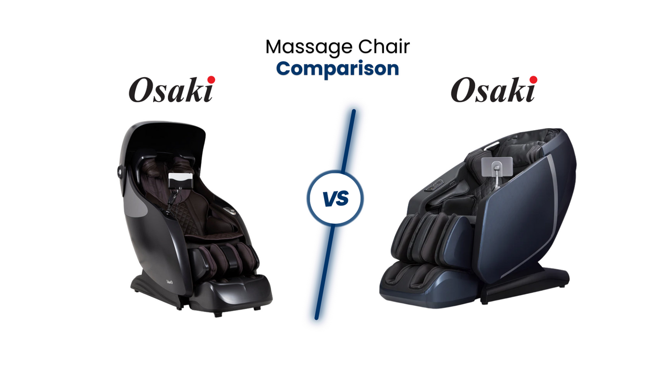 In this comprehensive massage chair comparison, we’ll compare the similarities and differences between the Osaki Highpoints and Osaki Xrest 4D massage chairs.