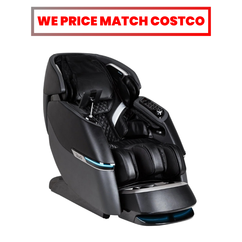 Taupe Osaki OS-AI Vivo 4D/2D Massage Chair featuring a sleek, modern design with ergonomic seating and advanced massage technology for ultimate relaxation.