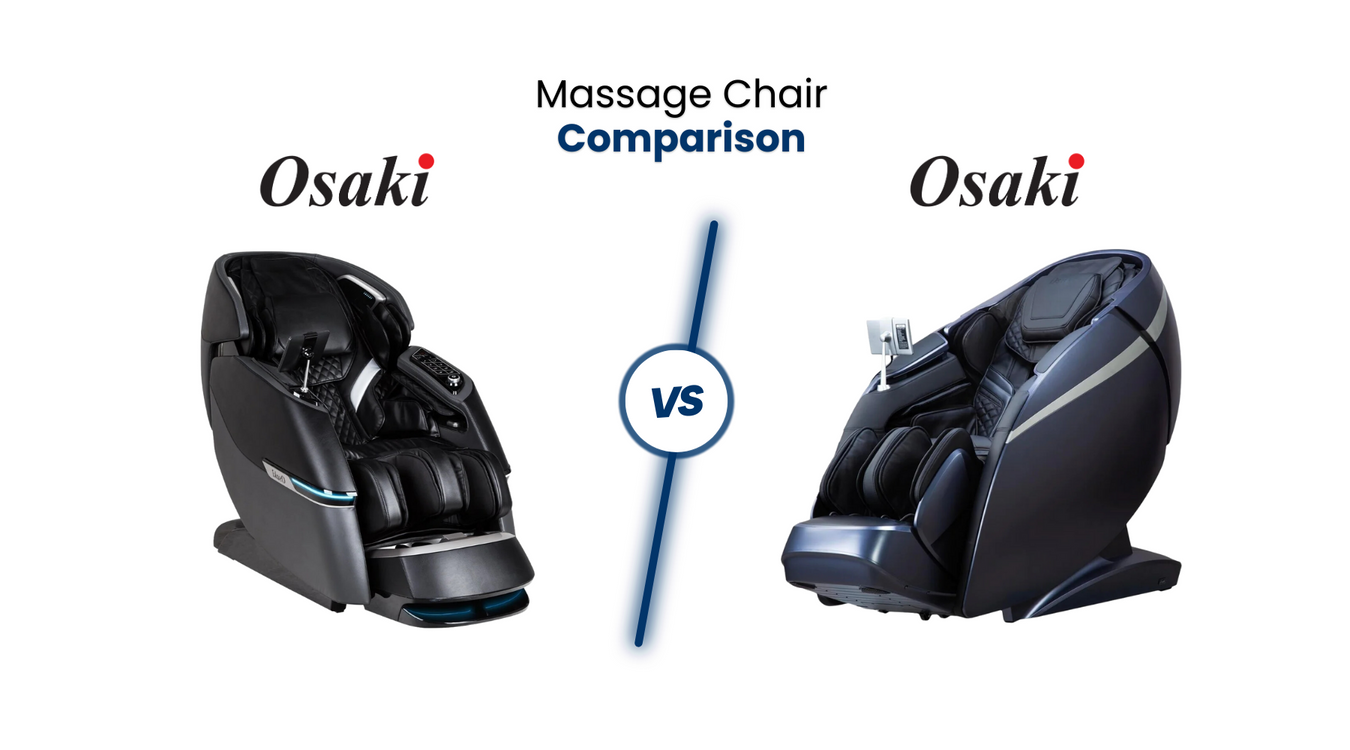 In this comprehensive Massage Chair Comparison, we'll compare the similarities and differences of the Osaki Vivo and the Osaki DuoMax.