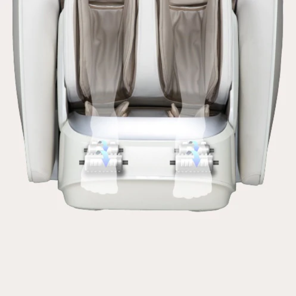 The Specialized Foot Rollers in the DuoMax were created to activate a series of acupoints using scientifically designed reflexology. 