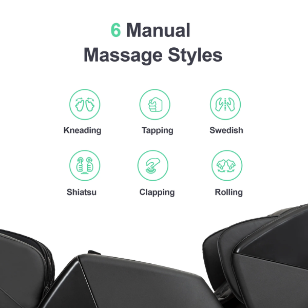 Osaki OS-Pro Soho II Manual Massage Styles