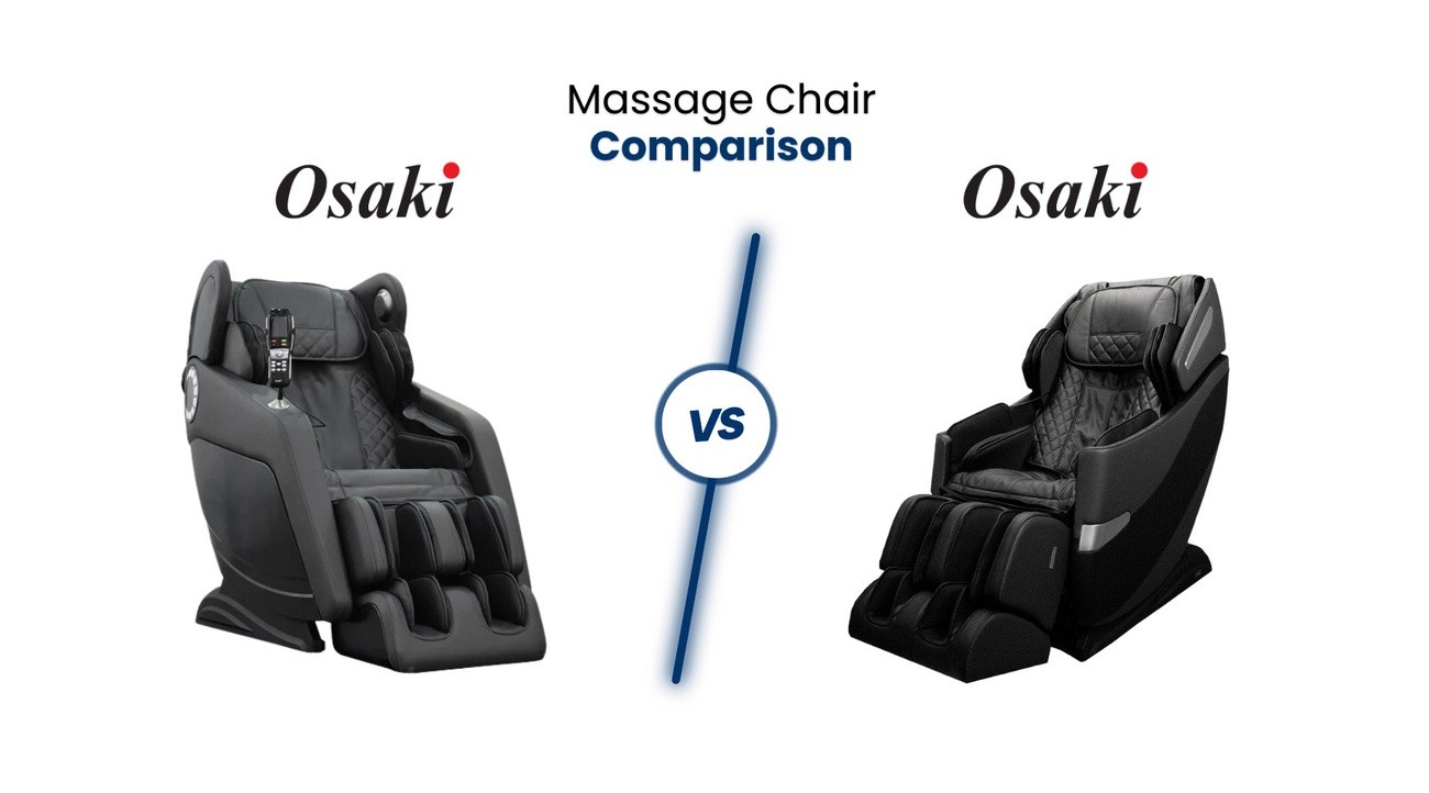 In this comprehensive massage chair comparison, we’ll compare the similarities and differences between the Osaki Hiro and Osaki Honor 3D massage chairs. 