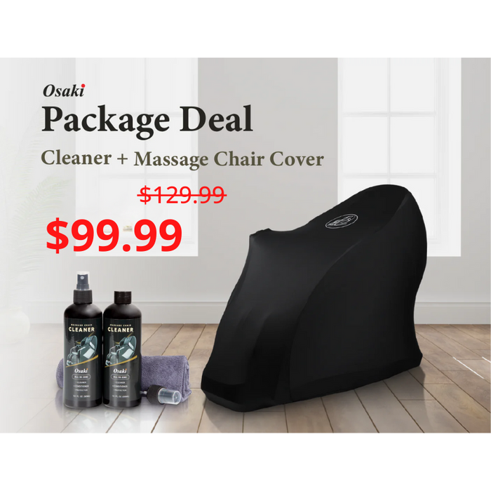 Osaki Package Deal (Cleaner + Massage Chair Cover)