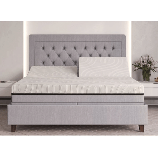 The Personal Comfort A6 Smart Bed Mattress comes in flex head sizes which are ideal for couples with different preferences.