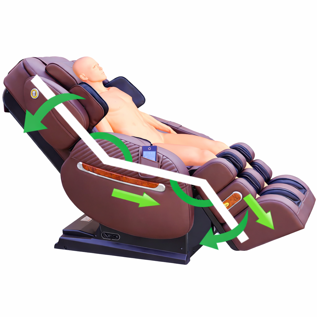 The Luraco Model 3 Hybrid offers advanced full-body stretching technologies for the back, lower back, legs, and feet.