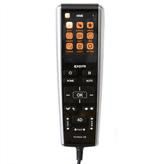 Premium Leather-backed Intuitive Remote Control