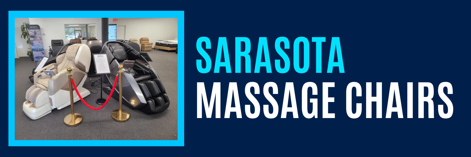 Explore the best massage chairs in Sarasota, showcasing leading brands and cutting-edge innovations for unparalleled relaxation and wellness. 