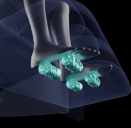 The Infinity Sensation DualFlex offers Advanced Foot and Calf Treatment to soothe tired achy legs and feet.