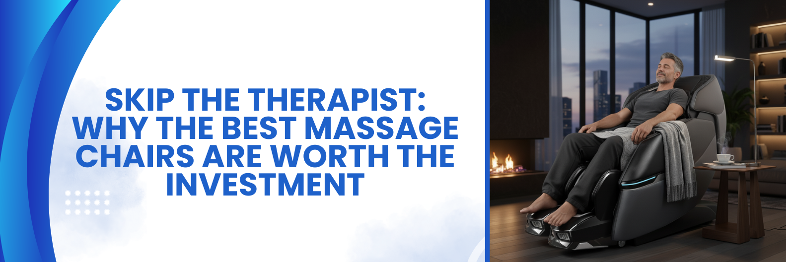 Learn how today’s best massage chairs provide professional-grade relaxation at home, saving you time and money in the long run.