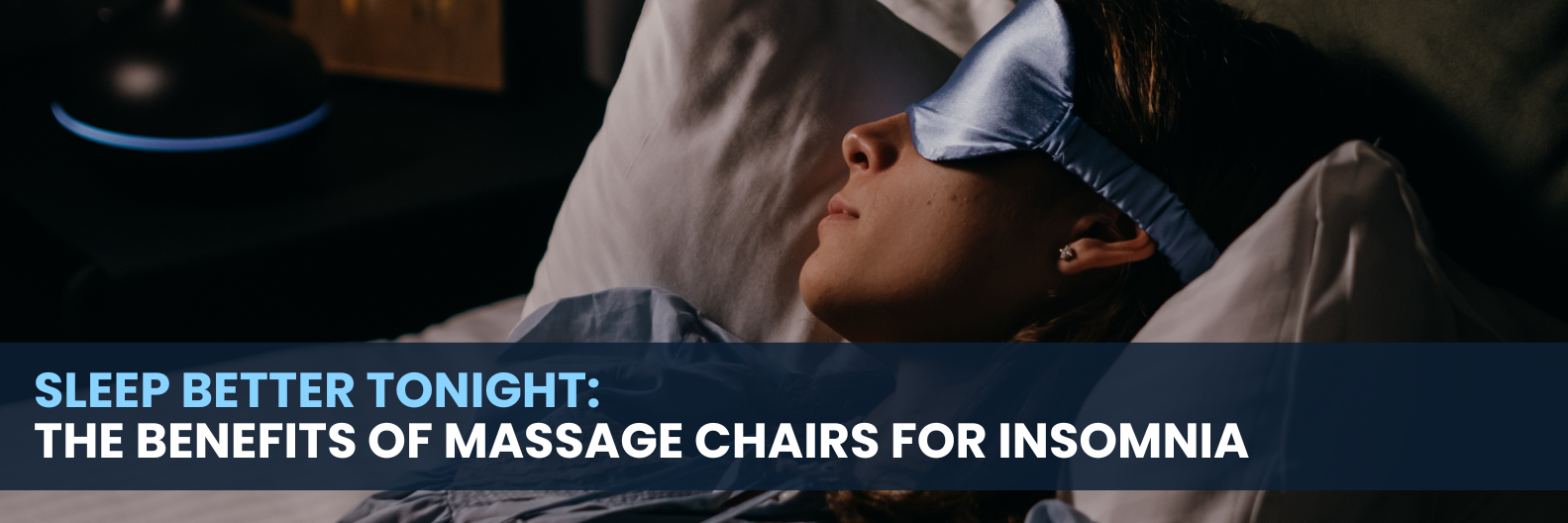 Can't fall asleep at night? Massage chairs may be the solution, promoting deep relaxation, improved blood flow, and reduced tension. Start your journey to better sleep now!