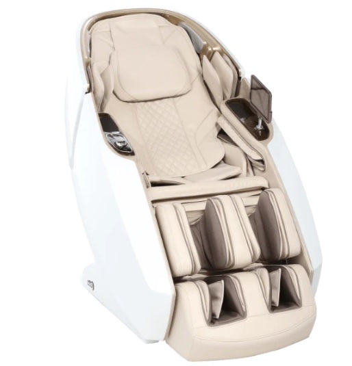 The Daiwa Supreme Hybrid is one of the best massage chairs for veterans since it uses dual track rollers to provide deep zero gravity recline with inversion therapy and 50 layered air cells for full body air compression.