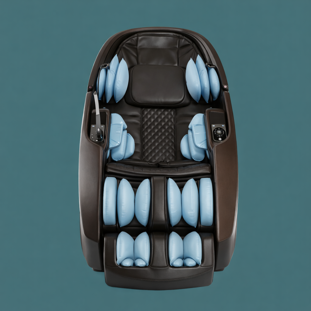 Supreme Hybrid X 70 airbag system delivering full body compression massage.