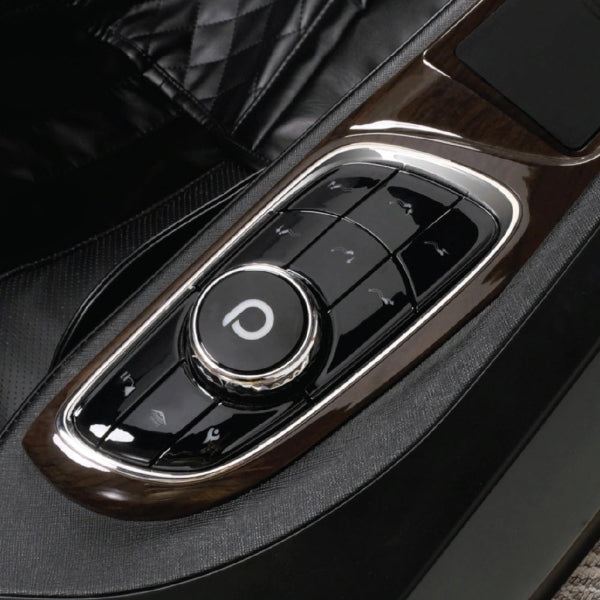 Supreme Hybrid X quick access buttons on armrest