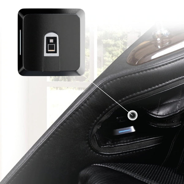 Supreme Hybrid X Wellness Scan monitoring pulse and oxygen levels.