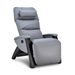 The Svago Lite 2 zero gravity recliner has all of the benefits of zero gravity, with synthetic hyde, hand-carved wood base, lumbar vibration massage and heat.