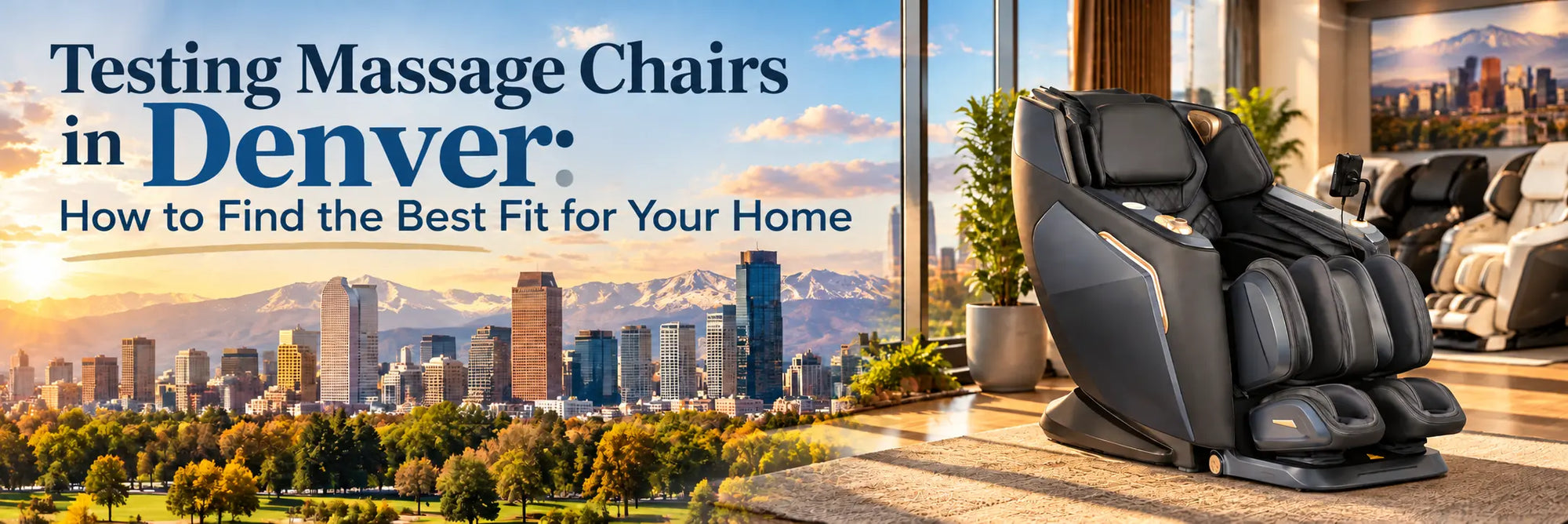 Explore massage chair stores in Denver Colorado and learn how to compare models, test massage programs, and shop confidently.