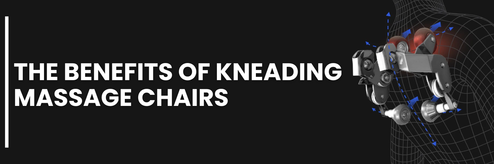 Kneading massage chairs provide numerous health benefits from relieving muscle tension and stress to improving circulation.  