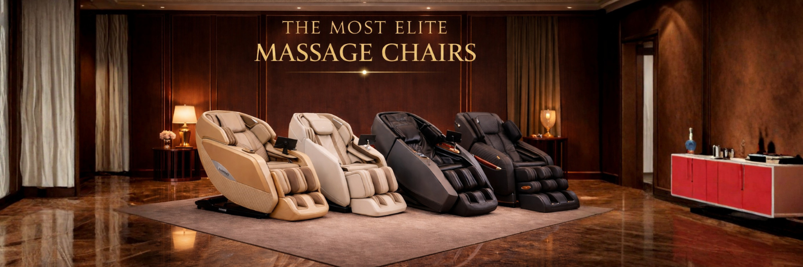 These massage chairs are the ultimate in luxury, combining elite design and state-of-the-art features to deliver an exceptional and sophisticated massage experience.