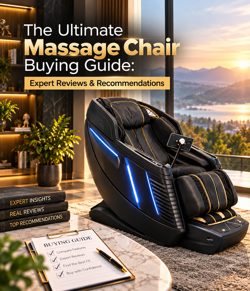 Read expert massage chair reviews and learn how to compare popular models based on massage technology, comfort, features, value, and fit.