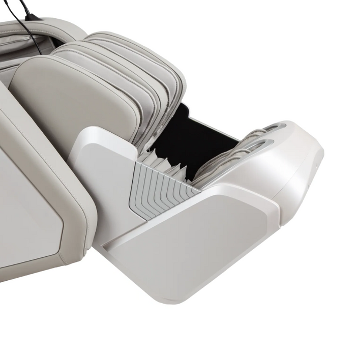 The Titan 4D Advent Massage Chair features an automatic extendable footrest that adjusts to your leg length, ensuring personalized comfort during each massage session.