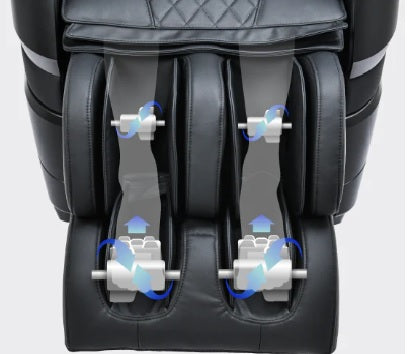 The Titan TP-Epic 4D Massage Chair has foot and calf massage that guarantee a thorough and enjoyable massage. 