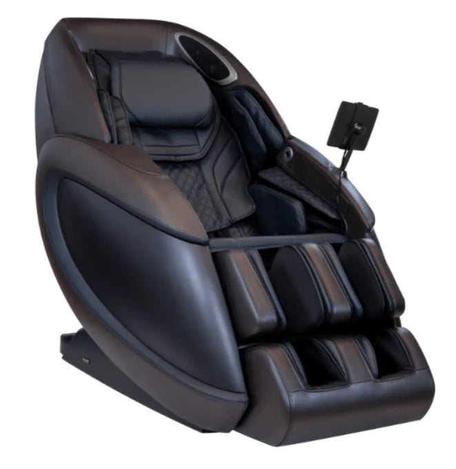 The Titan Fleetwood 4D massage chair in sleek black is a top choice for Black Friday Deals. 