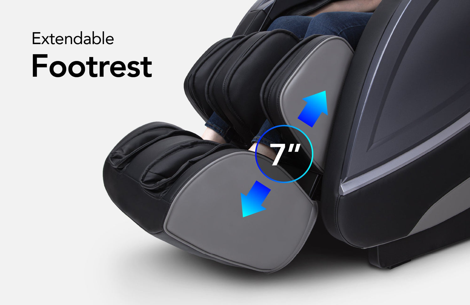 Titan Pro-3D Cascade Extendable Footrest