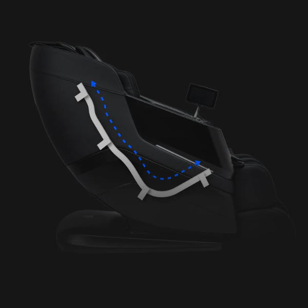 The Titan TP-Epic 4D Massage Chair offers SL-Track that travels seamlessly from the neck to your hamstrings. 