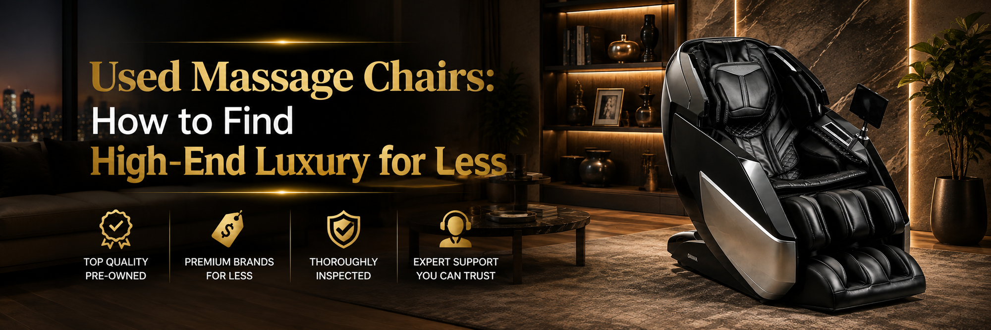 Learn how to find Luxury Massage Chairs for Less by comparing features, condition, age, serviceability, and overall value before you buy.
