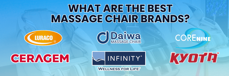 The Modern Back specializes in selling the Best Massage Chair brands in the industry including Daiwa, Osaki, Luraco, Titan, and Infinity.   