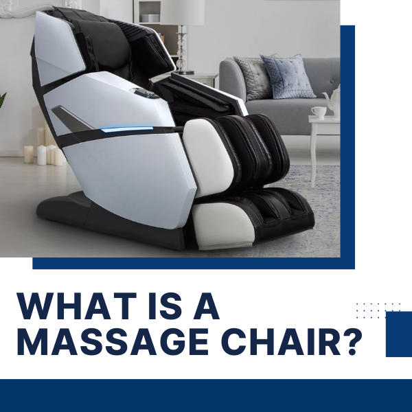 A massage chair uses advanced technology to deliver full-body massage with robotics programmed to mimic the hands of a masseuse. 