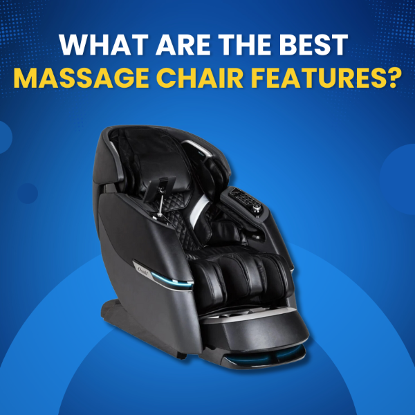 The best massage chair features to consider include body scanning technology, zero gravity recline, full-body air compression, heat therapy, Bluetooth speakers, and vari.ous massage techniques such as Shiatsu and deep tissue​
