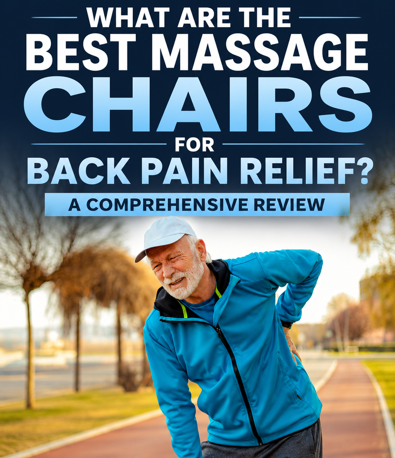 Find out which massage chairs are best for back pain relief in this comprehensive review.