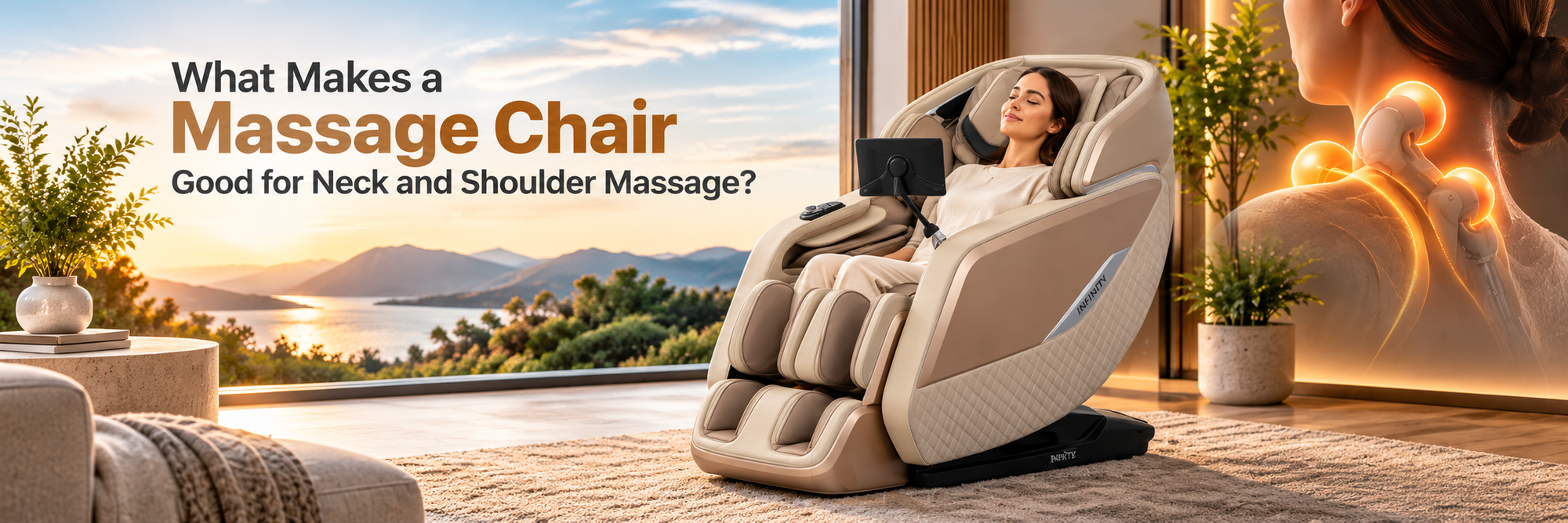 Discover the Neck and Shoulder Massage Chair Features to look for when choosing a chair for better upper-body massage coverage.
