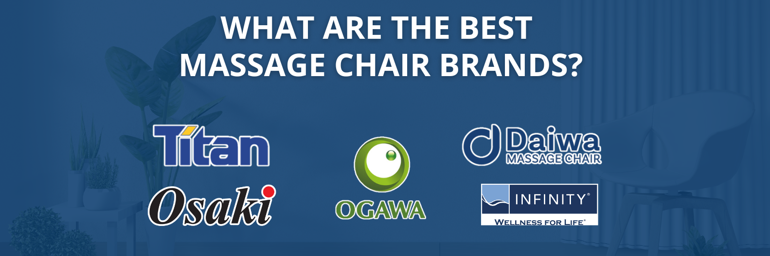The Modern Back specializes in selling the Best Massage Chair brands in the industry including Daiwa, Osaki, Luraco, Titan, and Infinity.   