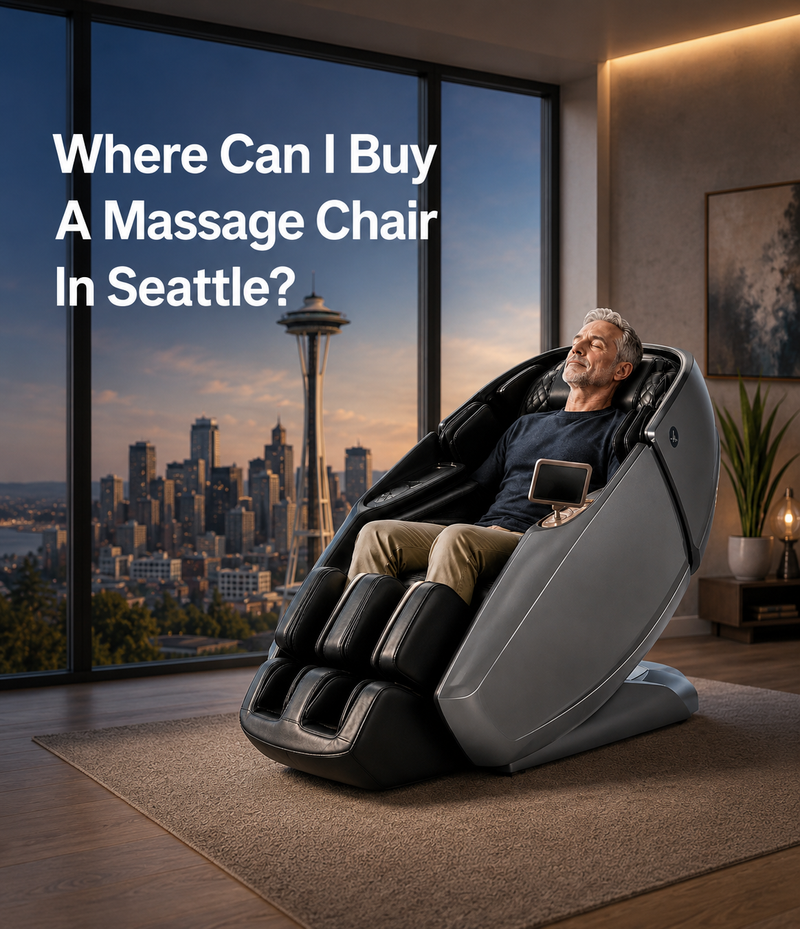 Looking for a massage chair in Seattle? Visit the best local retailers to find the perfect chair to fit your lifestyle and budget.