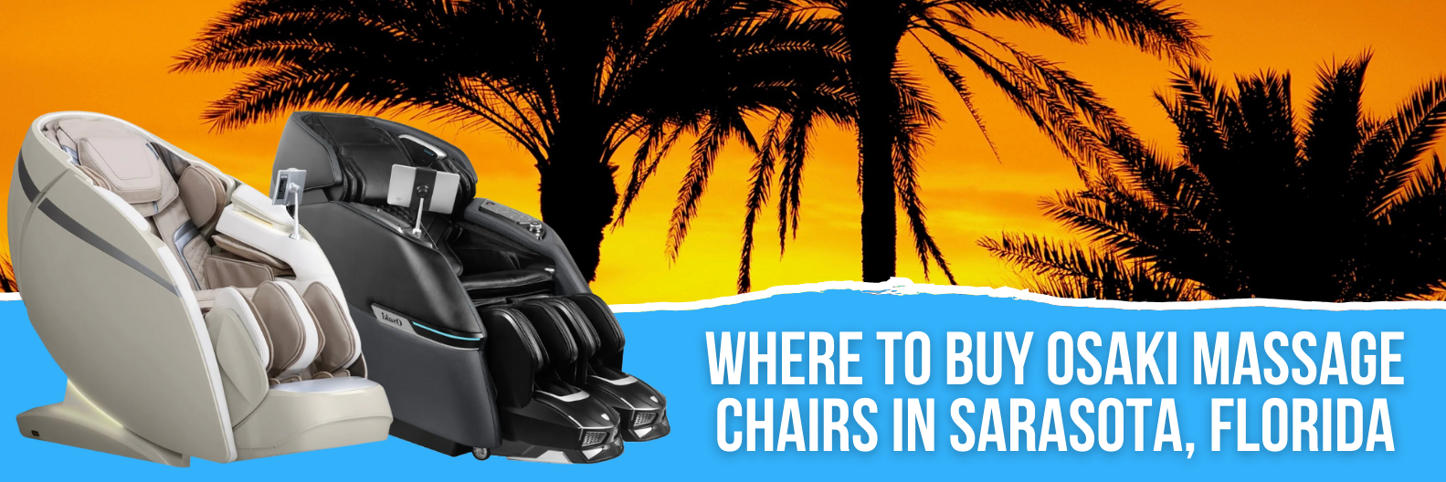 For those in Sarasota, Florida, The Modern Back provides the ultimate shopping experience for Osaki massage chairs, with a spacious showroom and knowledgeable staff to guide your purchase.