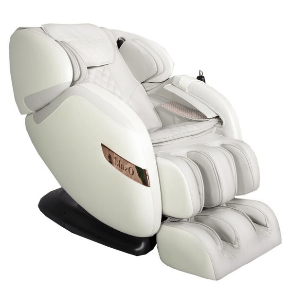The Osaki Champ comes with therapeutic 2D rollers, an L-Track system, soothing lumbar heat, and healing reflexology foot rollers.