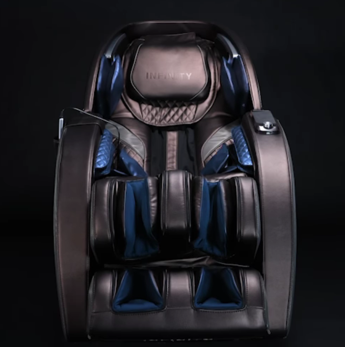 Infinity Evolution Max massage chair airbag compression therapy system.