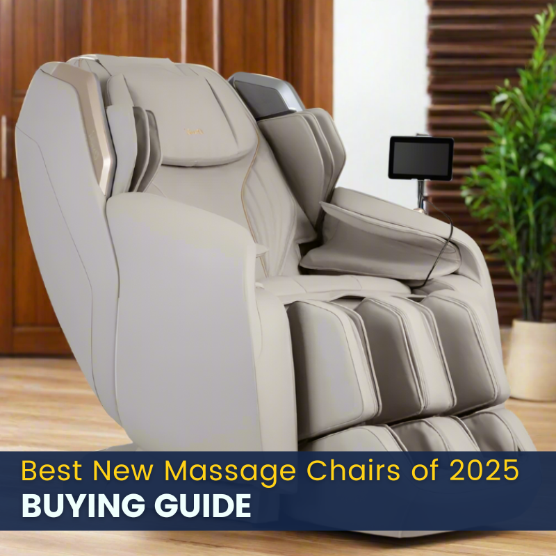 The Infinity Luminary, the Ogawa Master Drive Ai, and the Maestro LE 2.0 are the best new massage chairs released in 2025. 