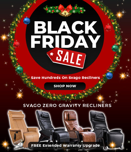 Our early Black Friday and Cyber Monday Deals have begun at TheModernBack.com with the biggest zero gravity recliner sale of the year! 