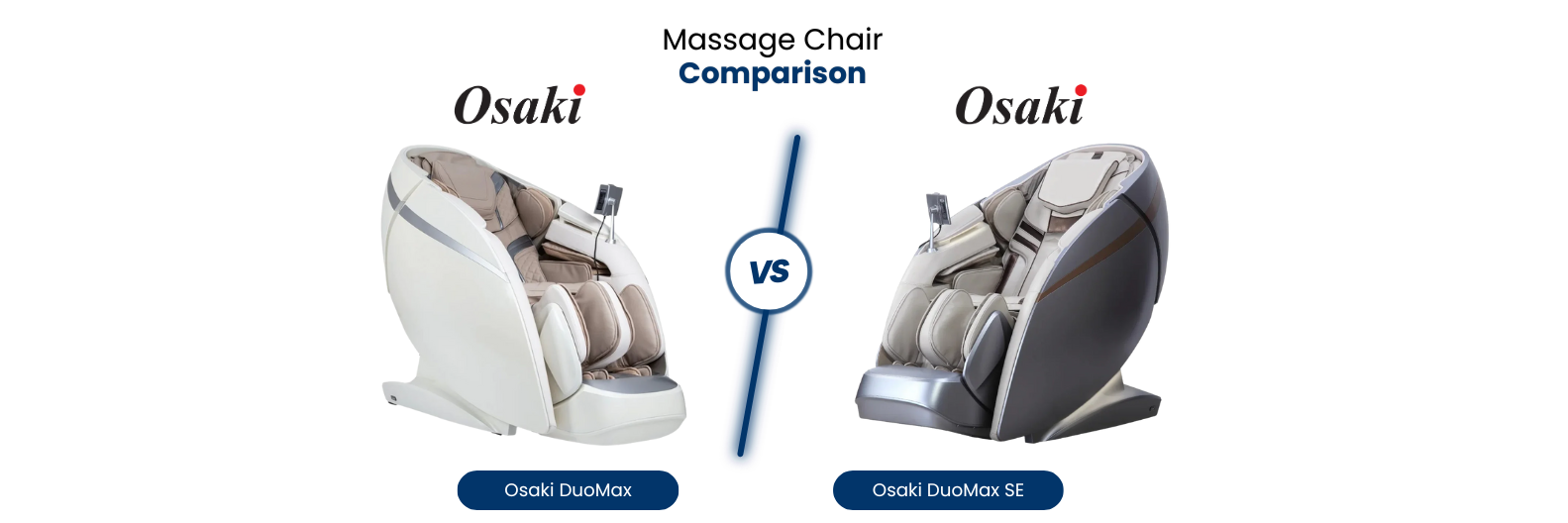 Thinking about getting a new massage chair? This comparison between the Osaki DuoMax and DuoMax SE breaks down their features and highlights what sets them apart—so you can pick the one that suits you best.