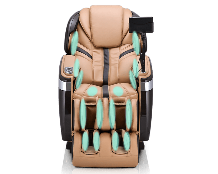 The Ogawa Master Drive AI 2.0 Massage Chair integrates air compression massage that aids in circulation and faster healing. 
