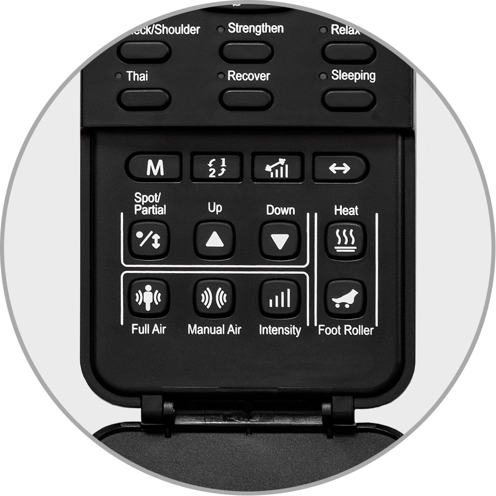 The Osaki OS-4000XT allows for customizable massage settings