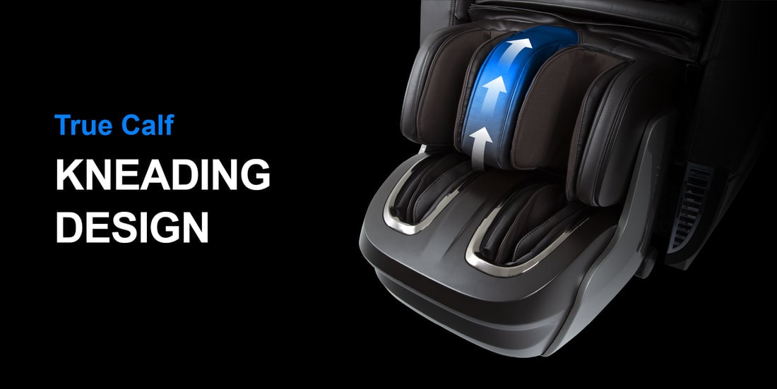 The Osaki OS-4D Pro Ekon Plus Massage Chair has true calf kneading for a smooth foot massage that is beyond expectations.