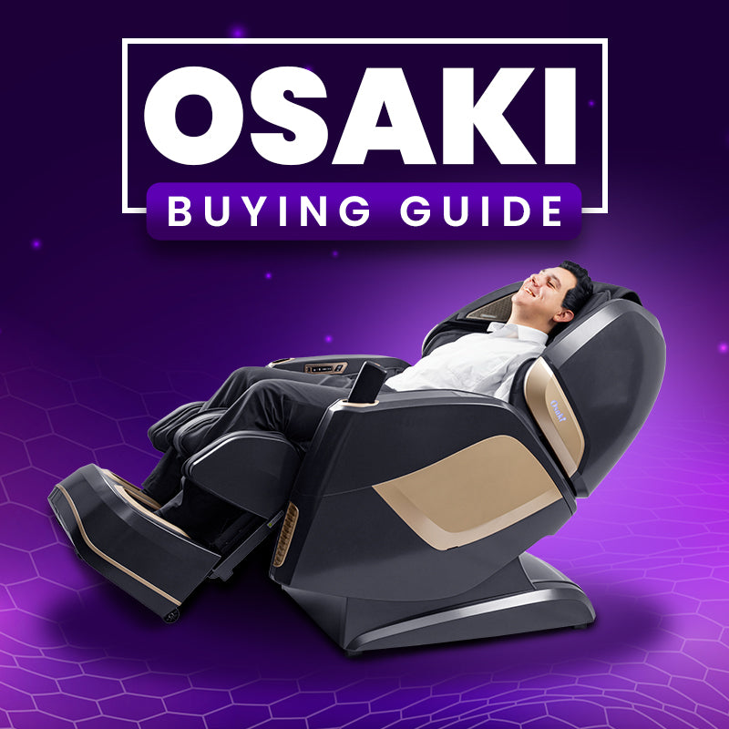 The article is a detailed guide on purchasing Osaki massage chairs, showcasing their advanced features such as 4D rollers, various automatic and manual programs, intelligent health detection, and additional comforts like heated elements, all designed to enhance the at-home massage experience. 