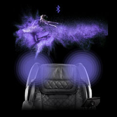 The Osaki OS-4D Pro Maesto LE Massage Chair has Bluetooth and HD speakers that reduce surrounding noise.