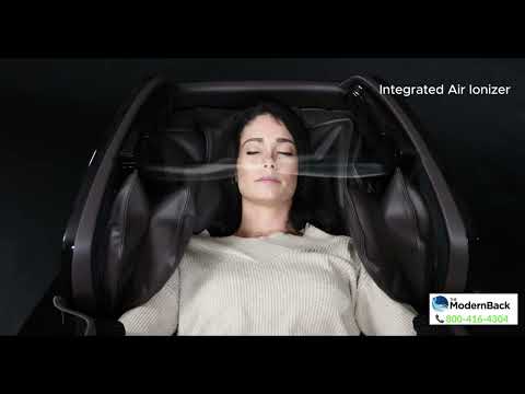 Video thumbnail of Kyota Yosei M868 4D massage chair in action.